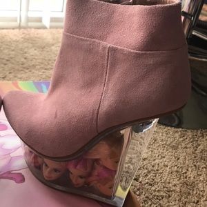 barbie doll head shoes